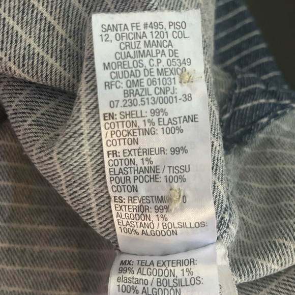 Quiksilver Men’s Button Down Cotton Shirt Size L - Picture 8 of 8